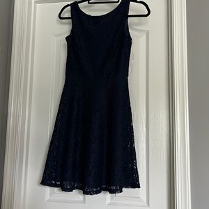 speechless blue lace dress